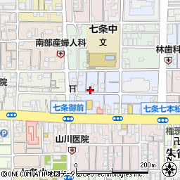 京都府京都市下京区西七条北東野町56周辺の地図