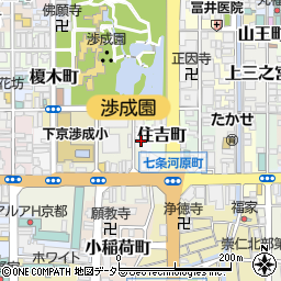 タイムズ河原町七条第２駐車場周辺の地図