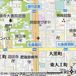 京都府京都市下京区菱屋町周辺の地図