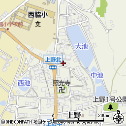 東播染工社宅周辺の地図