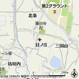 京都府亀岡市曽我部町寺貝ノ庄周辺の地図