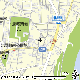 愛知県岡崎市北野町東山103-2周辺の地図