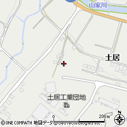 岡山県美作市土居924周辺の地図