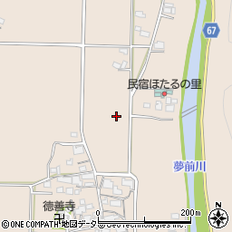 兵庫県姫路市夢前町新庄周辺の地図