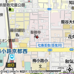 京都府京都市下京区夷馬場町46周辺の地図