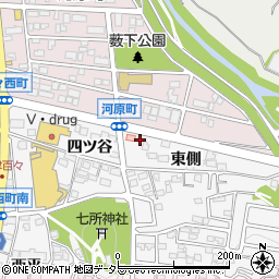 愛知県岡崎市百々町東側27周辺の地図