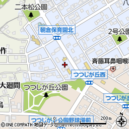 愛知県知多市朝倉町108周辺の地図