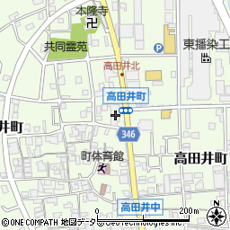 セブンイレブン西脇高田井町店周辺の地図