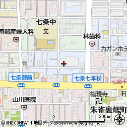 京都府京都市下京区西七条北東野町90周辺の地図