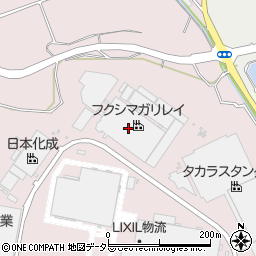 福島工業株式会社　滋賀工場周辺の地図