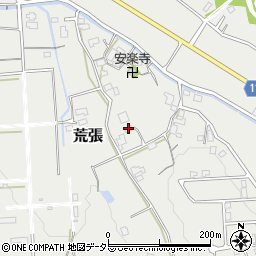 滋賀県栗東市荒張1196周辺の地図