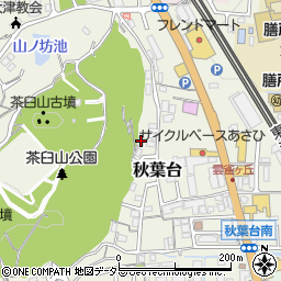 滋賀県大津市秋葉台36-31周辺の地図