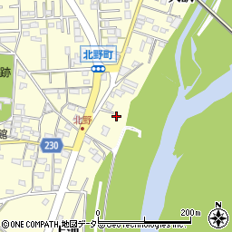 愛知県岡崎市北野町東山13周辺の地図