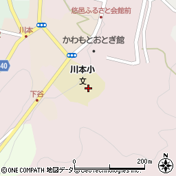 川本町立川本小学校周辺の地図