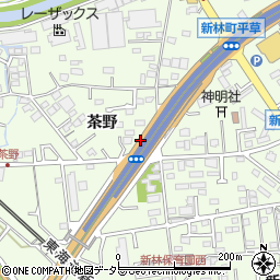 愛知県知立市新林町周辺の地図