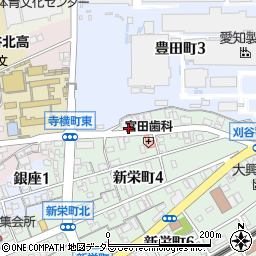 刈谷麺粉有限会社周辺の地図