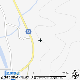 愛知県新城市玖老勢（柿ノ久保）周辺の地図