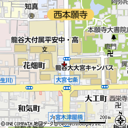 京都府京都市下京区御器屋町39周辺の地図