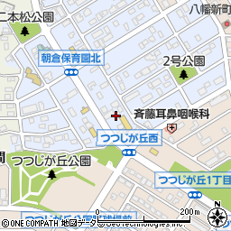 愛知県知多市朝倉町290周辺の地図