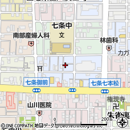 京都府京都市下京区西七条北東野町67-3周辺の地図