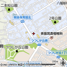 愛知県知多市朝倉町289周辺の地図