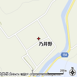 乃井野倶楽部周辺の地図