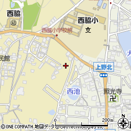兵庫県西脇市西脇656-48周辺の地図