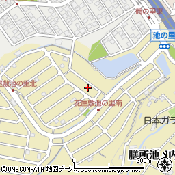 滋賀県大津市池の里6周辺の地図