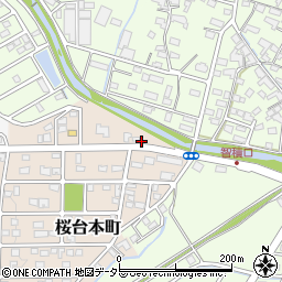 三重県四日市市桜台本町20周辺の地図