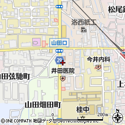 上桂平川接骨院周辺の地図