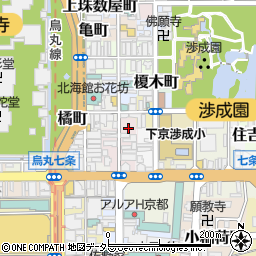 ホテルステーション京都・本館周辺の地図