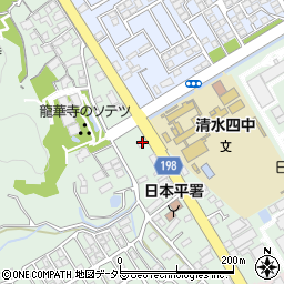静岡県静岡市清水区村松698周辺の地図
