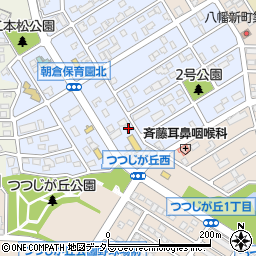 愛知県知多市朝倉町301周辺の地図