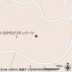愛知県岡崎市中伊西町柿田周辺の地図