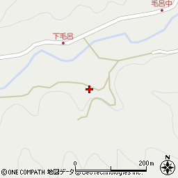 愛知県岡崎市毛呂町桂沢周辺の地図