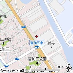 鈴与株式会社第二ＤＣ事業部周辺の地図