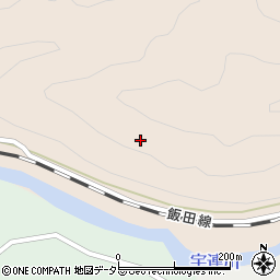 愛知県新城市豊岡狭石周辺の地図