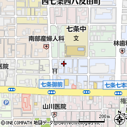 京都府京都市下京区西七条北東野町46-4周辺の地図