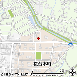 三重県四日市市桜台本町29周辺の地図