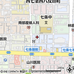 京都府京都市下京区西七条北東野町46-8周辺の地図