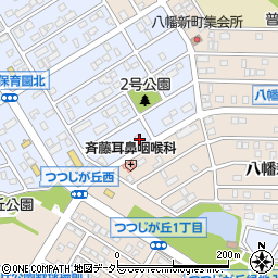 愛知県知多市朝倉町464周辺の地図