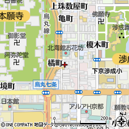 北川与三兵衛商店周辺の地図