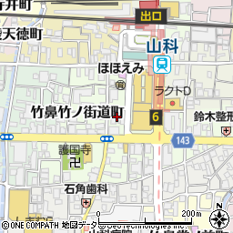 脱毛．小顔フェイシャル．ハイフ（ＨＩＦＵ）専門店ＣＡＲＥ周辺の地図