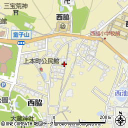 兵庫県西脇市西脇674周辺の地図