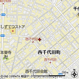 静岡県静岡市葵区西千代田町20周辺の地図