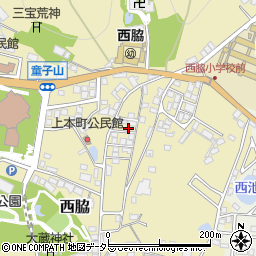 兵庫県西脇市西脇667周辺の地図