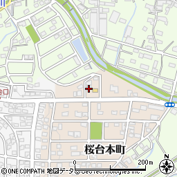 三重県四日市市桜台本町30周辺の地図