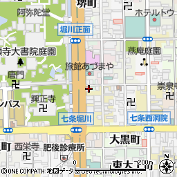 京都府京都市下京区菱屋町141周辺の地図