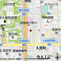 京都府京都市下京区北小路町138周辺の地図