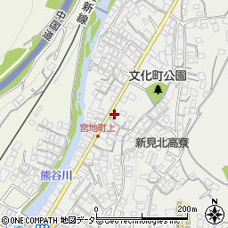 岡山県新見市新見2121周辺の地図